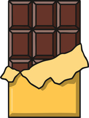 dark chocolate bar