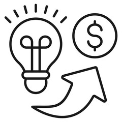 Entrepreneur Outline Icon Vector Illustration © RiskiAyu