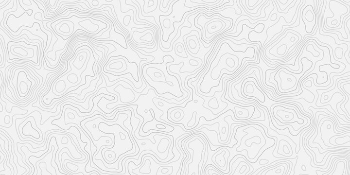 Vintage Cartographic Style Seamless Terrain Elevation Contour Map
Clean Black and White Line Art Outdoor Adventure Map Pattern