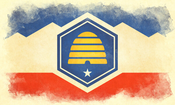 Utah - vintage flag