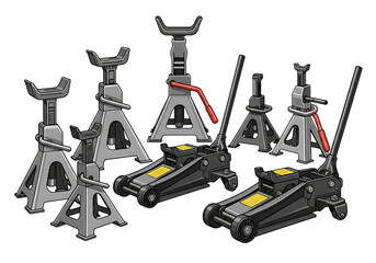 Hydraulic Jacks and Car Jack Stands.