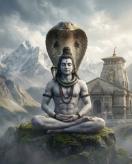 Fototapeta premium Lord shiva | Shivaratri | Maha Shivaratri | Mahadev