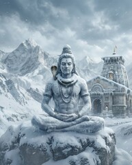 Fototapeta premium Lord shiva | Shivaratri | Maha Shivaratri | Mahadev