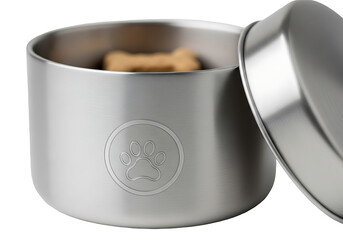 Stainless Steel Dog Treat Container.