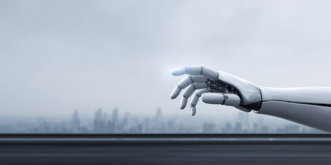 Ai autonomous technology future futuristic automation innovation robot intelligence digital datum artificial intelligence logistic robotic agent network