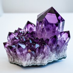 Amethyst Crystal Cluster - A Captivating Display of Natural Beauty.