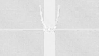 和モダンなおしゃれ和紙と、神事に使う「あわじ結び」双白水引き