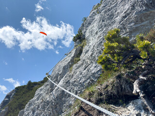 The Austrian Dachstein Mountain Scene