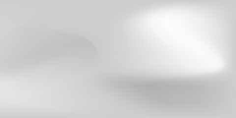 Silver foil background with metal mirror texture. Chrome gradient surface with light gloss simple abstract