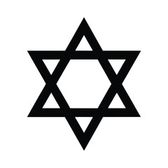 Star Of David Symbol Icon
