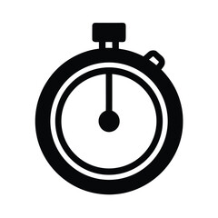 Stopwatch Minimal Icon