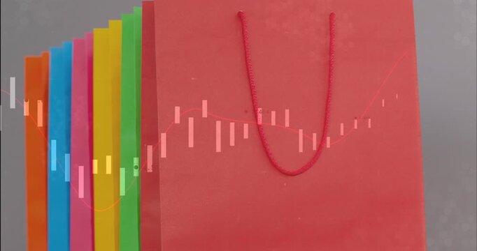 On play start faint equalizer bars moving left-to-right, rising,dipping over red bag, showing audio