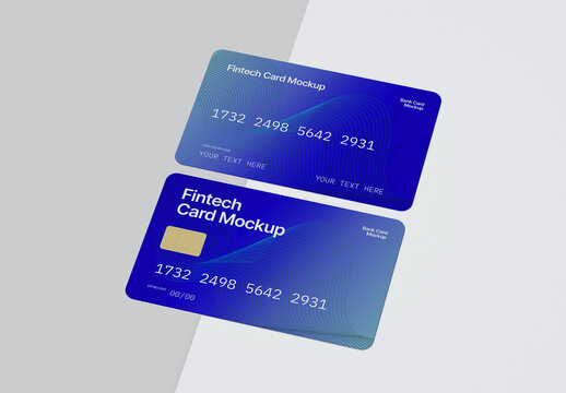 Fintech Card Mockup