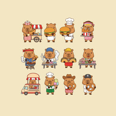 capybara junkfood owner