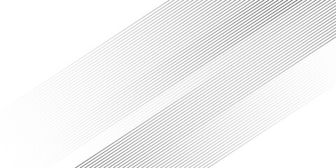Horizontal line pattern. From thin line to thick. Parallel stripe. Black streak on white background. Straight gradation stripes. Abstract geometric patern.