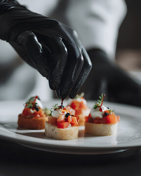 hand chef decolate happy meal
