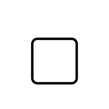 停止 ボタン 枠線