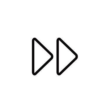 早送り ボタン 枠線