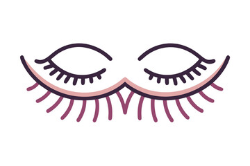 Obraz premium Happy cartoon face with heart and smiling lips on abstract pink background