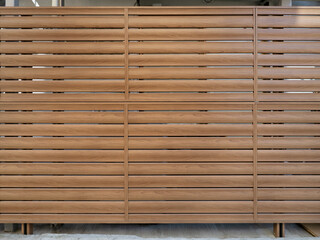 集合住宅のフェンス