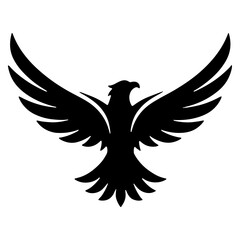 Obraz premium Phoenix Bird Logo Vector