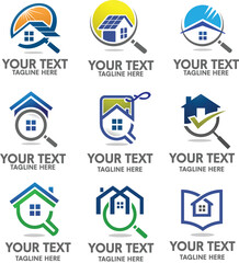 Real Estate Home Logo Collection