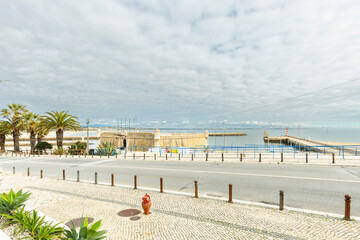 Coastal fortress in Lagos, Algarve, Portugal, overlooking the Atlantic Ocean © Anna