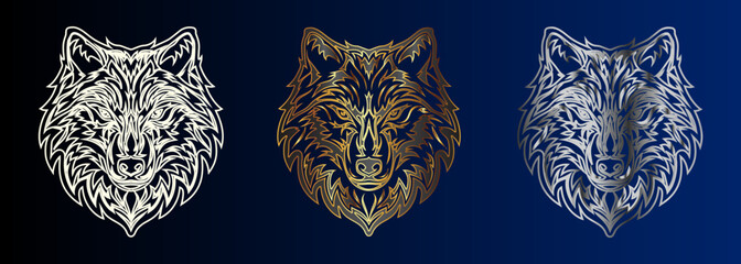 Wolf Head Design Collection