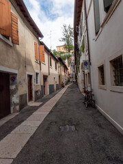 Fototapeta premium Typical Verona Street View, Italy