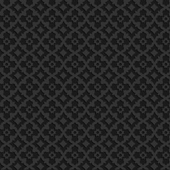 Dark abstract background with an arabic themed pattern design