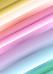 Abstract rainbow coloured motion lines background design