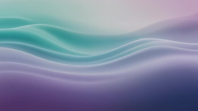 Soft turquoise merging muted lavender fog slow drifting luminosity premium gradient cinematic surreal ethereal ambience cascading softly glowing futuristic abstract unique style