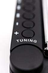 Exploring the tuning feature on a radio receiver device