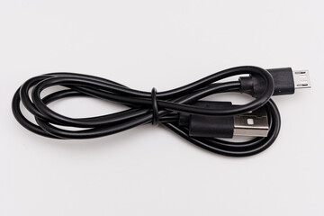 USB cable used for connecting devices and charging electronic items