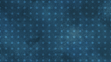 American patriotic Background with Dark blue grunge texture with repeating pattern of subtle stars. Ideal patriotic background for Memorial Day, Veterans Day, or 4th of July designs © KRISTINA KUPTSEVICH