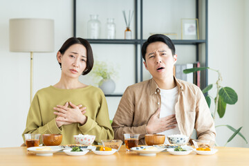 食欲不振なミドルの夫婦