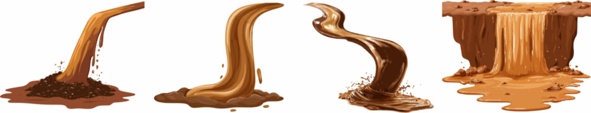 Chocolatey Mudslides: The Delicious Disaster of a Chocoholic's Dream