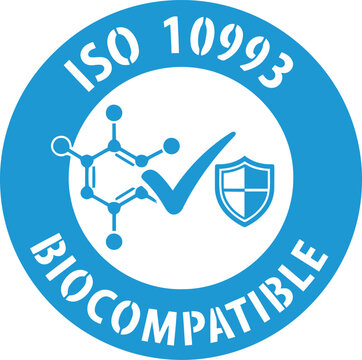 ISO 10993 Biocompatible Certification Seal Design for Medical and Healthcare Products