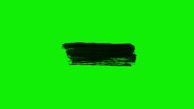 Hand-Drawn Minus Symbol 2D Animation Green Screen Asset | Sketchy Hand-Drawn Minus Sign Motion Overlay | Expressive Minus Mark Animation for Video
