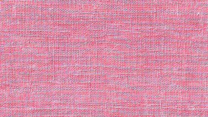 Fototapeta premium Pink Linen Texture With Seamless Woodblock Print Pattern
