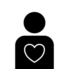 Person Heart Care Happy