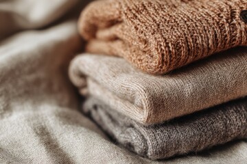 warm knitted jumper for little baby