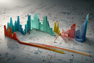 Economic analysis layered charts