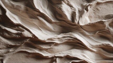organic clay texture with soft shadows