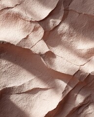 organic clay texture with soft shadows