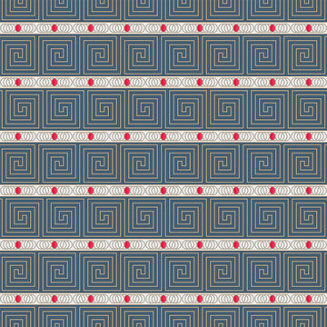 Luxury Greek Key Geometric Pattern