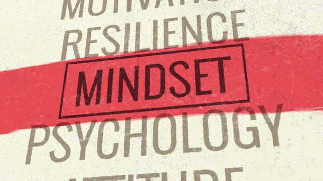 Mindset 3D Scrolling Title Animation