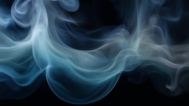 Ultra slow digital smoke wisps blending smooth transitions extremely clean minimal cinematic surreal ethereal ambience cascading softly glowing futuristic abstract unique style