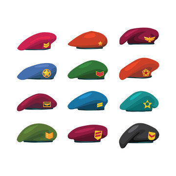 Army Beret - Military Veteran Force Cap Headgear