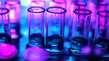 Colorful Lab Glassware